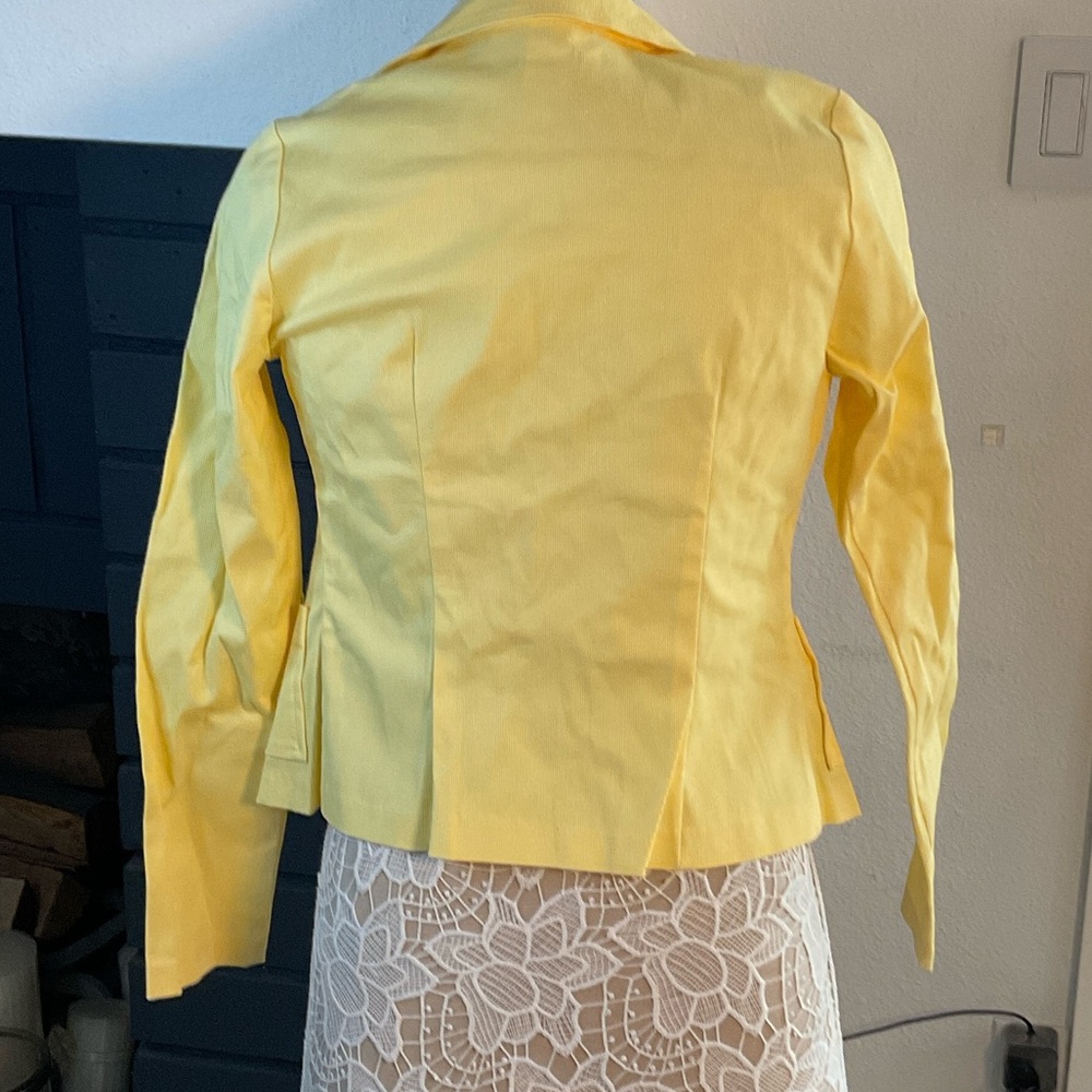 Have Yellow Women's Suit Jacket - Picture 3 of 4